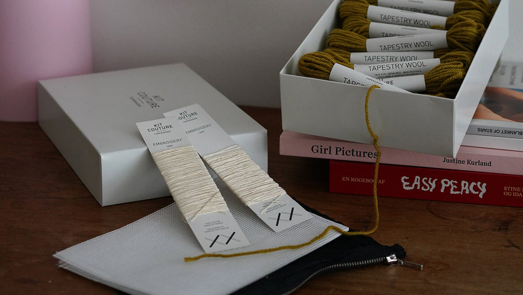 Kits til begyndere i broderi