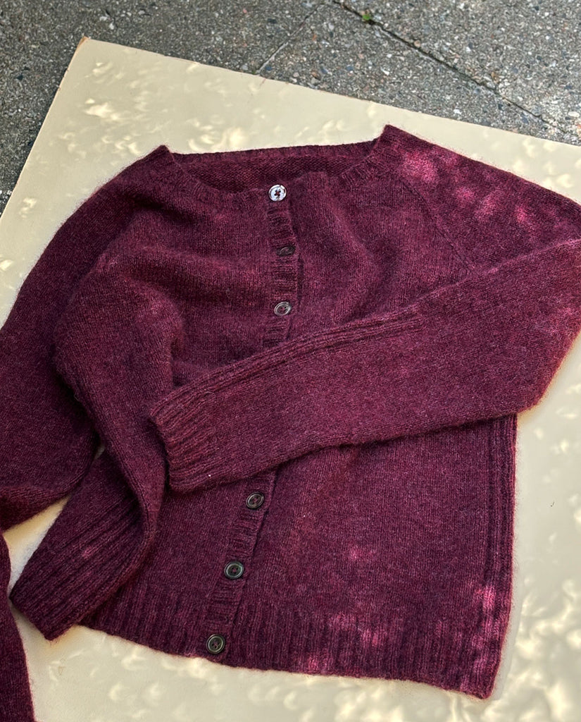 Opskrift: Borgan Strik Cardigan Rund Hals