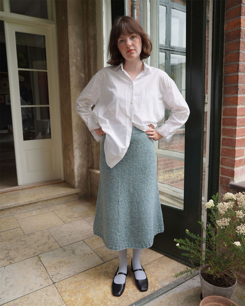 Opskrift: Langø Strik Nederdel