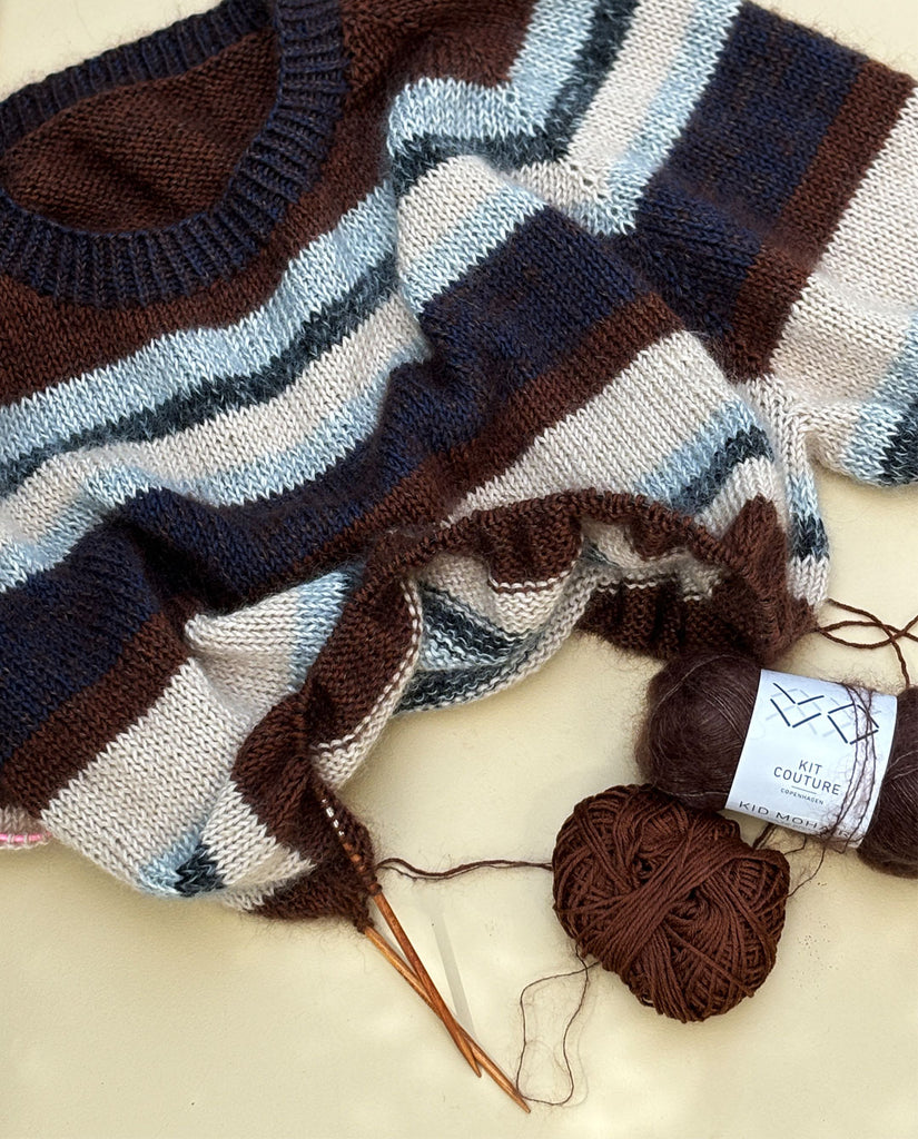 Opskrift: Langøya Strik T-shirt