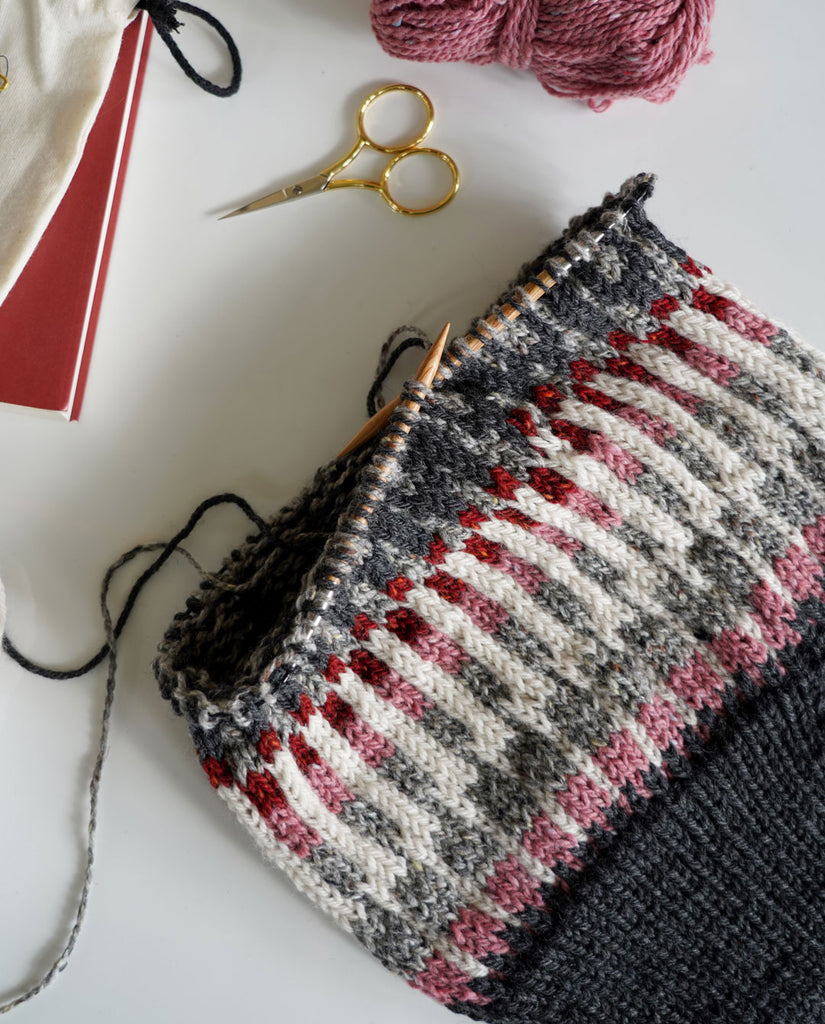 Opskrift: Öland Strik Halsrør og Vanter