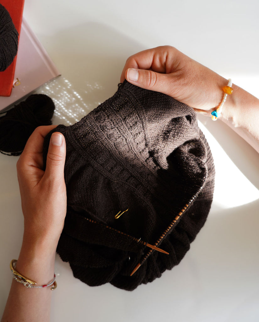 Opskrift: Sandoy Strik Bluse