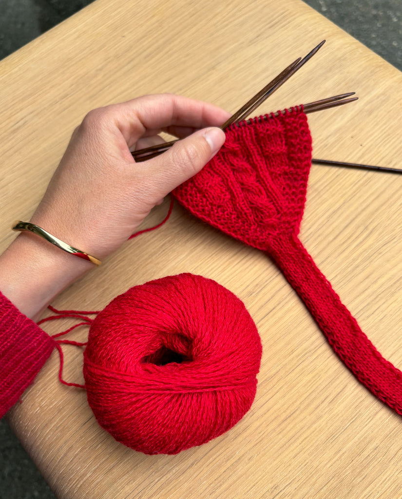 Opskrift: Sandoy Strik Pandebånd