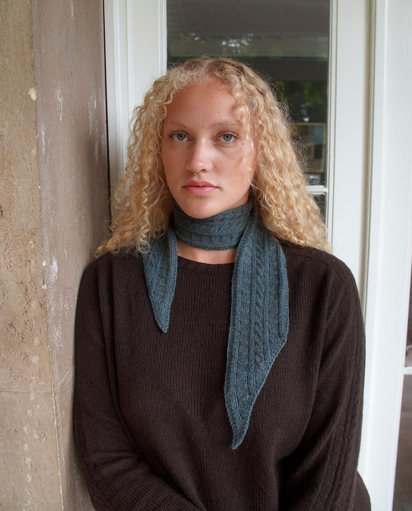 Opskrift: Sandoy Strik Tørklæde