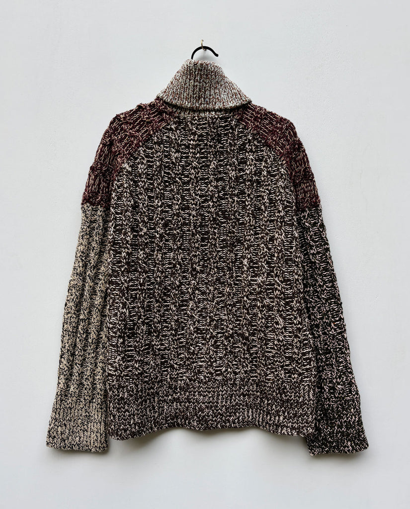 OPSKRIFT: Tondo Strik Multi Sweater