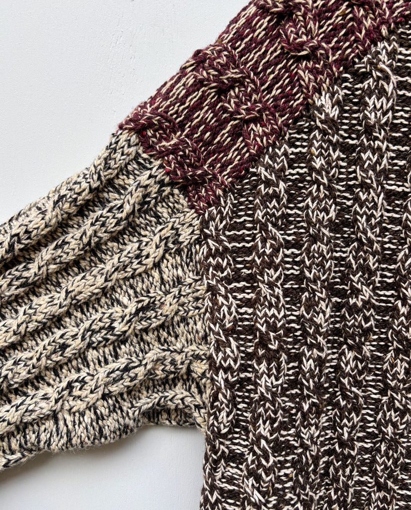 OPSKRIFT: Tondo Strik Multi Sweater