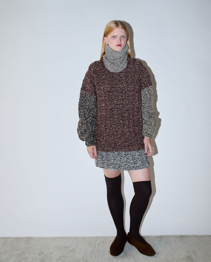 OPSKRIFT: Tondo Strik Multi Sweater