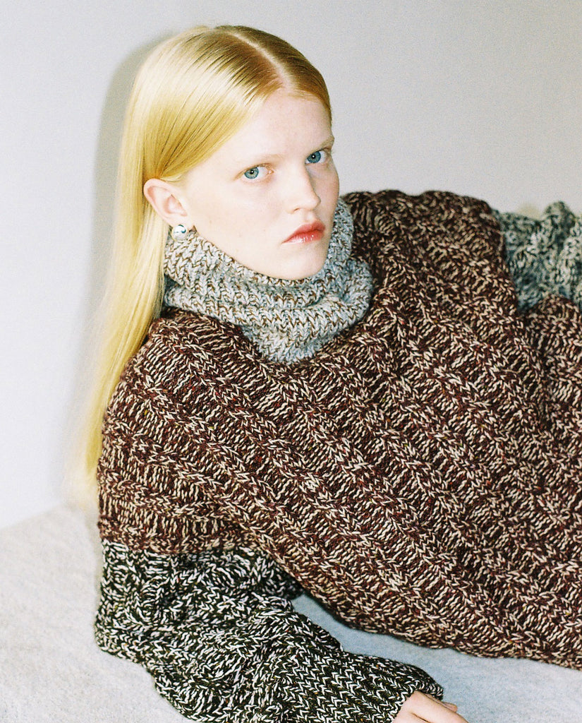 OPSKRIFT: Tondo Strik Multi Sweater